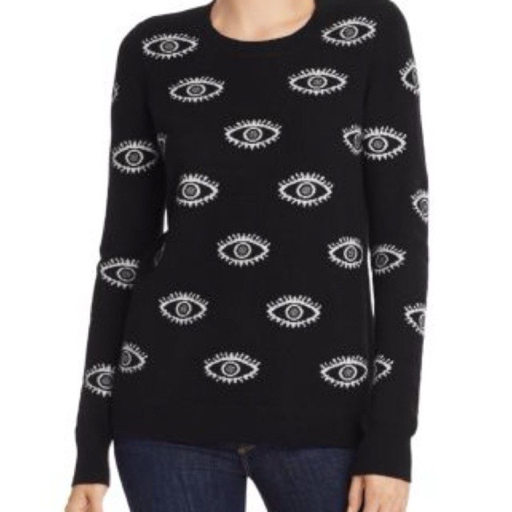Cashmere Evil Eye Sweater